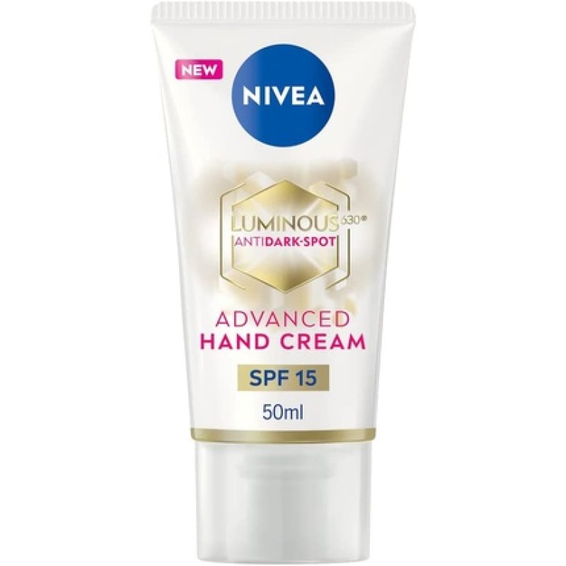 Nivea Luminous 630 Anti Dark Spot Advanced Hand Cream 50ml Enriched with Hyaluronic Acid