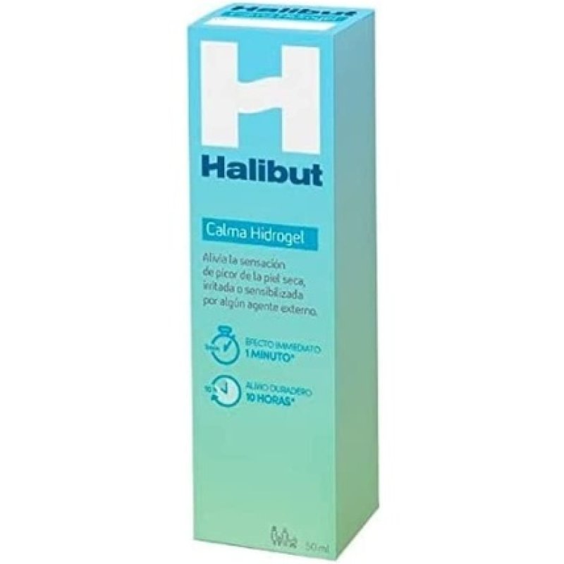 Halibut Calma Hydrogel 50 Ml, Plastic