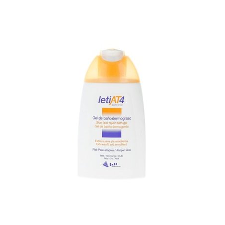 Leti At-4 Bath Gel 250ml for Atopic Skin