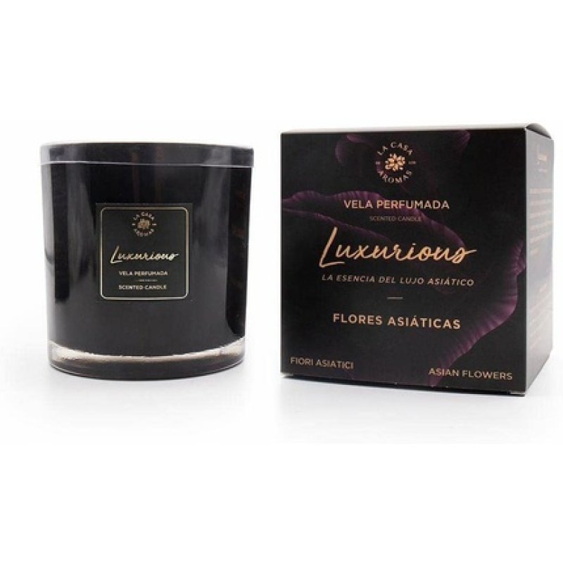La Casa de los Aromas Luxurious Scented Candle Asian Flowers 650g