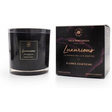 La Casa de los Aromas Luxurious Scented Candle Asian Flowers 650g