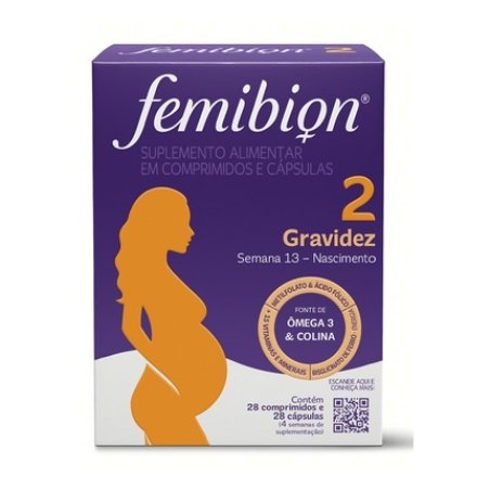 Femibion 2 Prenatal Vitamins 28 Tablets and 28 Capsules