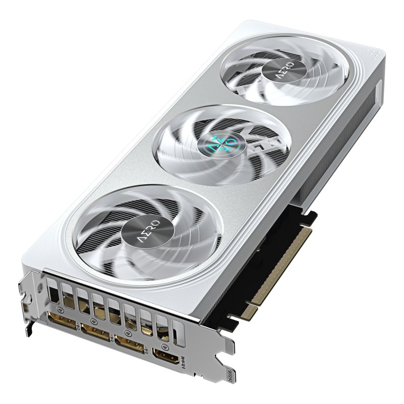 GIGABYTE GeForce RTX 5060 AERO OC 8G Graphics Card - 8GB GDDR7, 128bit, PCI-E 5.0, 2595 MHz Core Clock, 3 x