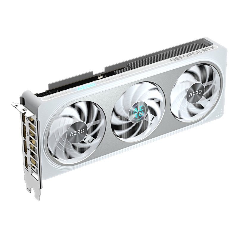 GIGABYTE GeForce RTX 5060 AERO OC 8G Graphics Card - 8GB GDDR7, 128bit, PCI-E 5.0, 2595 MHz Core Clock, 3 x