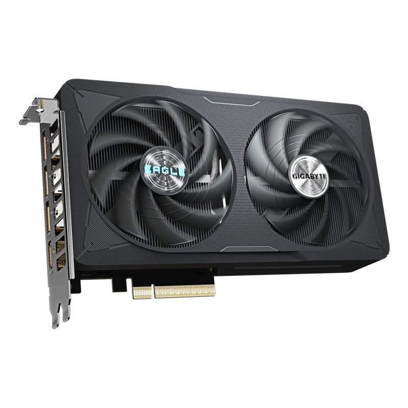 GIGABYTE GeForce RTX 5060 EAGLE OC 8G Graphics Card - 8GB GDDR7, 128bit, PCI-E 5.0, 2550 MHz Core Clock, 3 x