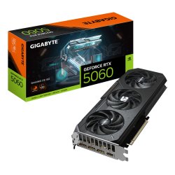 GIGABYTE GeForce RTX 5060 GAMING OC 8G Carte Graphique - 8GB GDDR7, 128bit, PCI-E 5.0, 2595 MHz Fréquence du cœur, 3