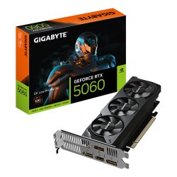GIGABYTE GeForce RTX 5060 OC Low Profile 8G Carte Graphique - 8GB GDDR7, 128bit, PCI-E 5.0, 2512 MHz Fréquence du