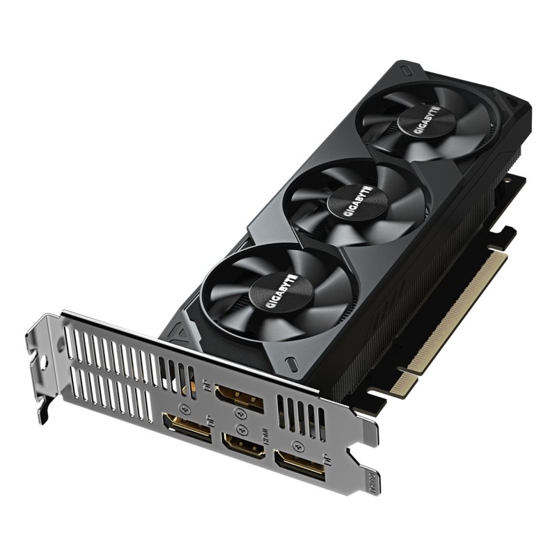 GIGABYTE GeForce RTX 5060 OC Low Profile 8G Carte Graphique - 8GB GDDR7, 128bit, PCI-E 5.0, 2512 MHz Fréquence du