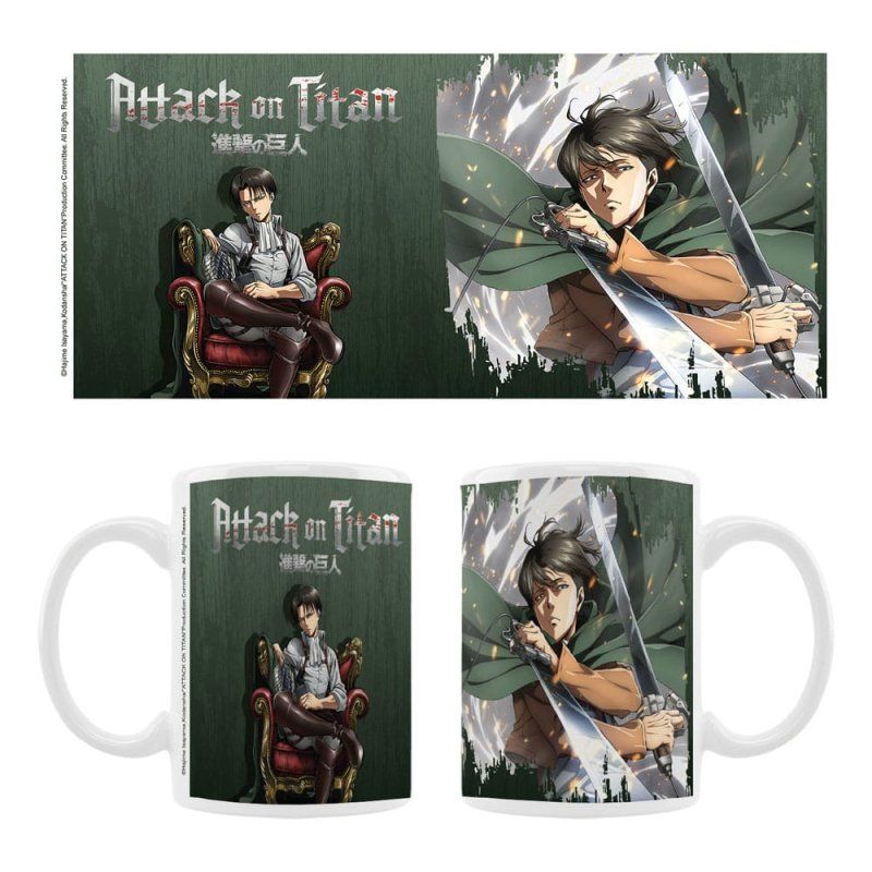 Attack on Titan mug céramique Levi