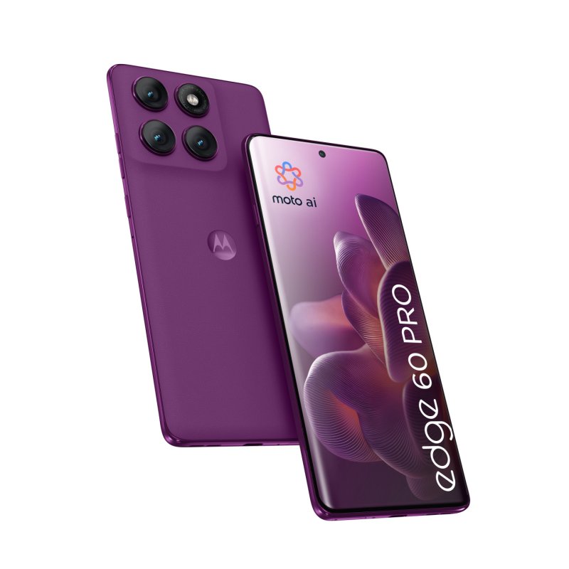 Motorola edge 60 pro 16.9 cm (6.67 ) Dual SIM Android 15 5G USB Type-C 12 GB 512 GB 6000 mAh Purple