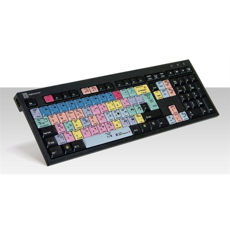 Logickeyboard Adobe Premiere Pro CC keyboard Office USB QWERTY UK English Multicolour