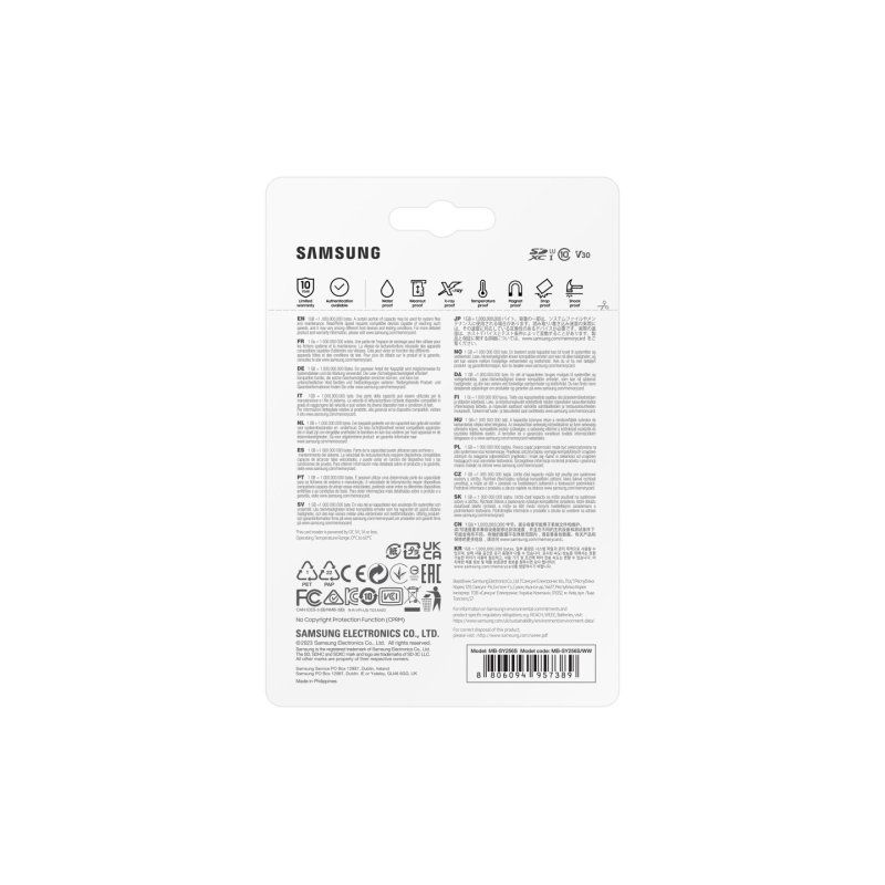 Samsung MB-SY256S 256 Go SDXC UHS-I