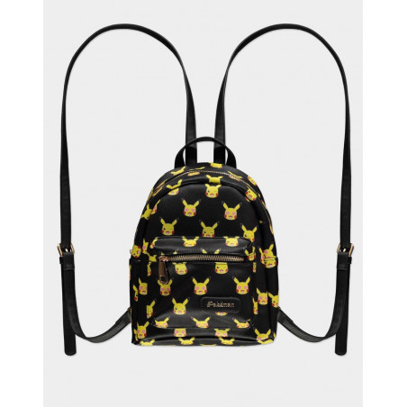 POKEMON SAC A DOS PREMIUM FASHION PIKACHU ALL OVER