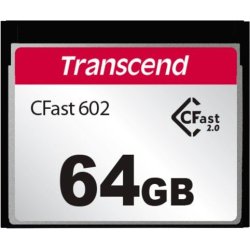 Transcend TS64GCFX602 mémoire flash 64 Go CFast 2.0 MLC