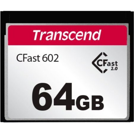Transcend TS64GCFX602 mémoire flash 64 Go CFast 2.0 MLC