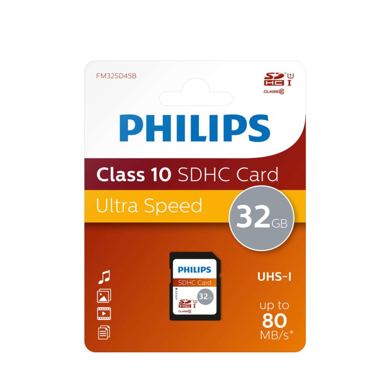 CARD Philips HC Card 32GB Class 10 UHS-I U1