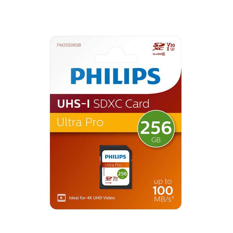 Philips FM25SD65B 256 Go SDXC UHS-I Classe 10
