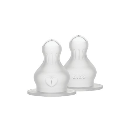 Bibs 4010.8407 bottle nipple Silicone Medium flow
