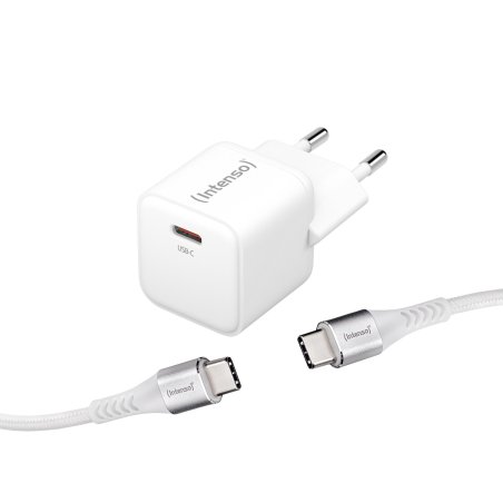 Intenso 7803042 mobile device charger Universal White AC Fast charging Indoor