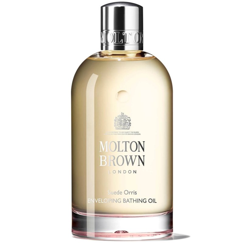 Molton Brown, Suede Orris, Ulei de baie hidratant, 200 ml