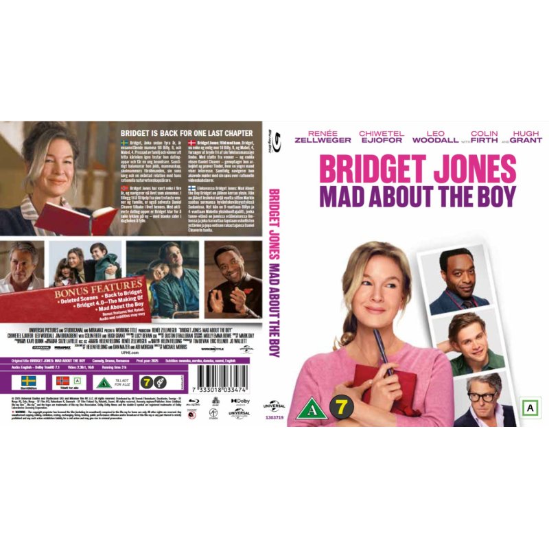 SF Studios Bridget Jones: Mad About the Boy Blu-ray Anglais
