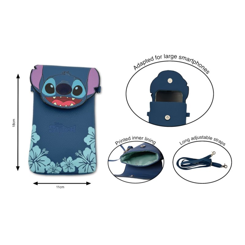 STITCH - Fashion Duo - Sac Bandoulière pour Téléphone