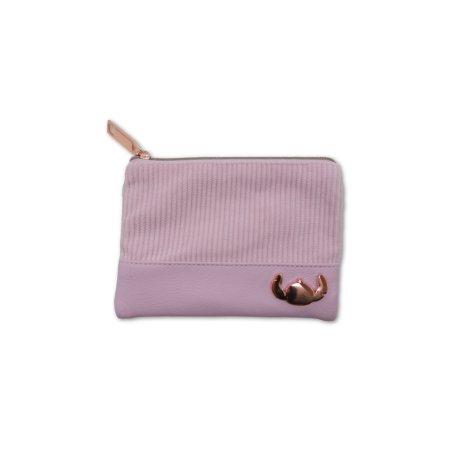 STITCH & ANGEL - Rose Corduroy Fashion Duo - Porte-monnaie '14x10x1cm'