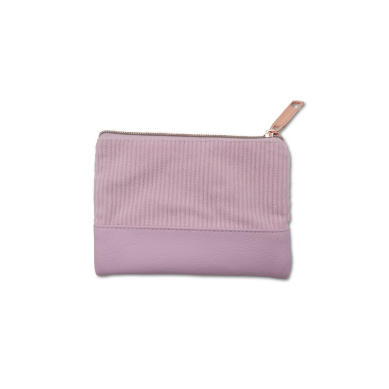 STITCH & ANGEL - Rose Corduroy Fashion Duo - Porte-monnaie '14x10x1cm'