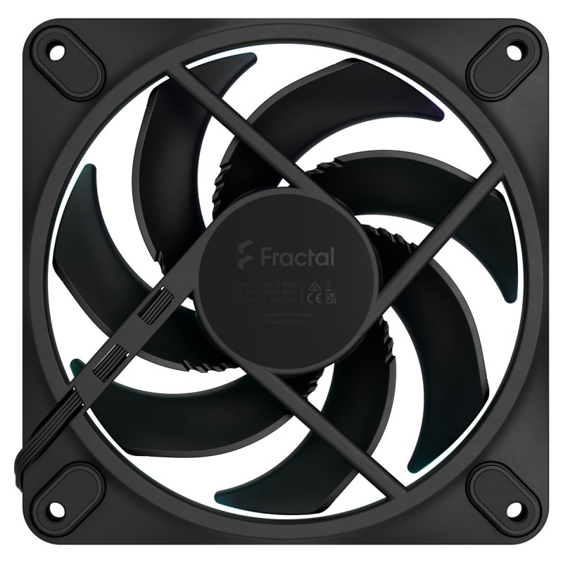 Fractal D. Momentum 12 RGB 3-pack Black