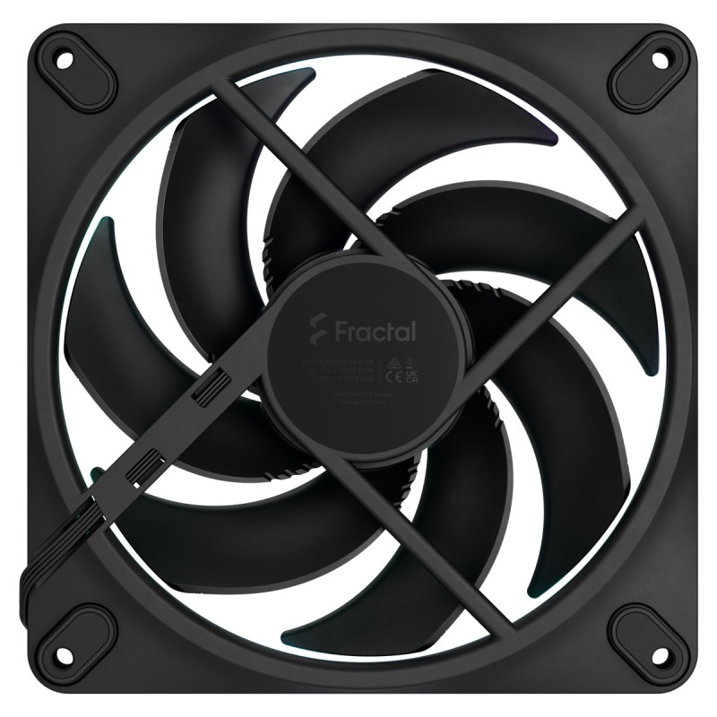 Fractal D. Momentum 14 RGB Black