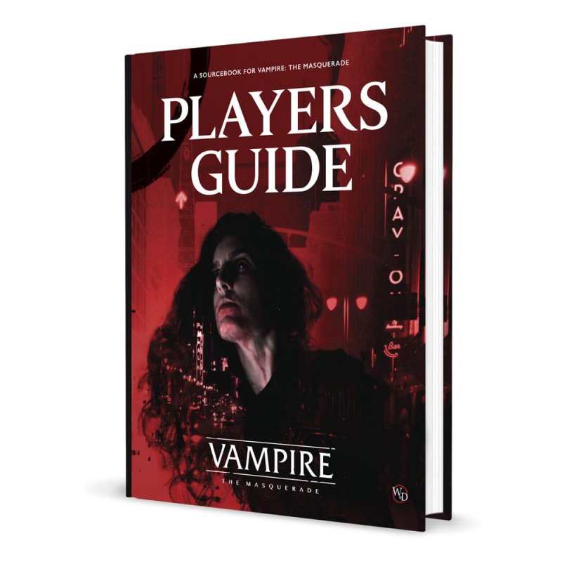 Vampire : La Mascarade 5e édition RPG livre Players Guide *ANGLAIS*