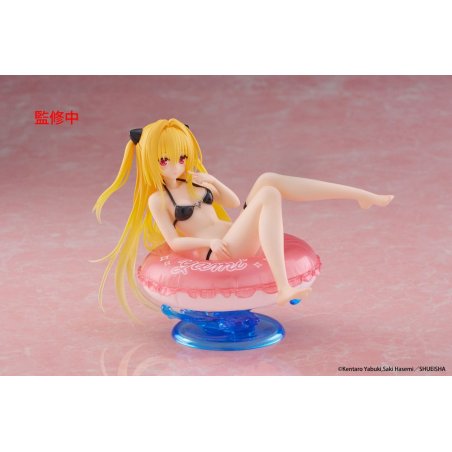 To Love-Ru Darkness statuette PVC Aqua Float Girls Golden Darkness 10 cm