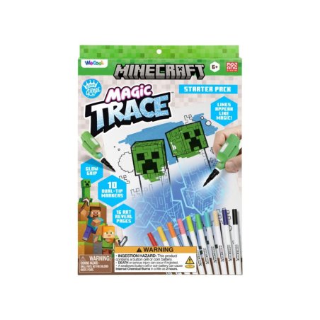 Minecraft stylos écriture invisible Magic Trace Starter pack and refills