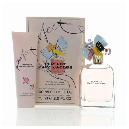Marc Jacobs Perfect By Marc Jacobs 2 Piece Gift Set - 3.3 Oz Eau De Parfum