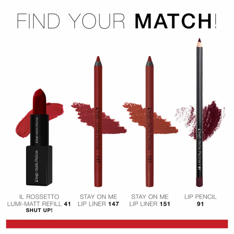 Diego Dalla Palma Lumi-Matt Lipstick Refill System 41 - 4g