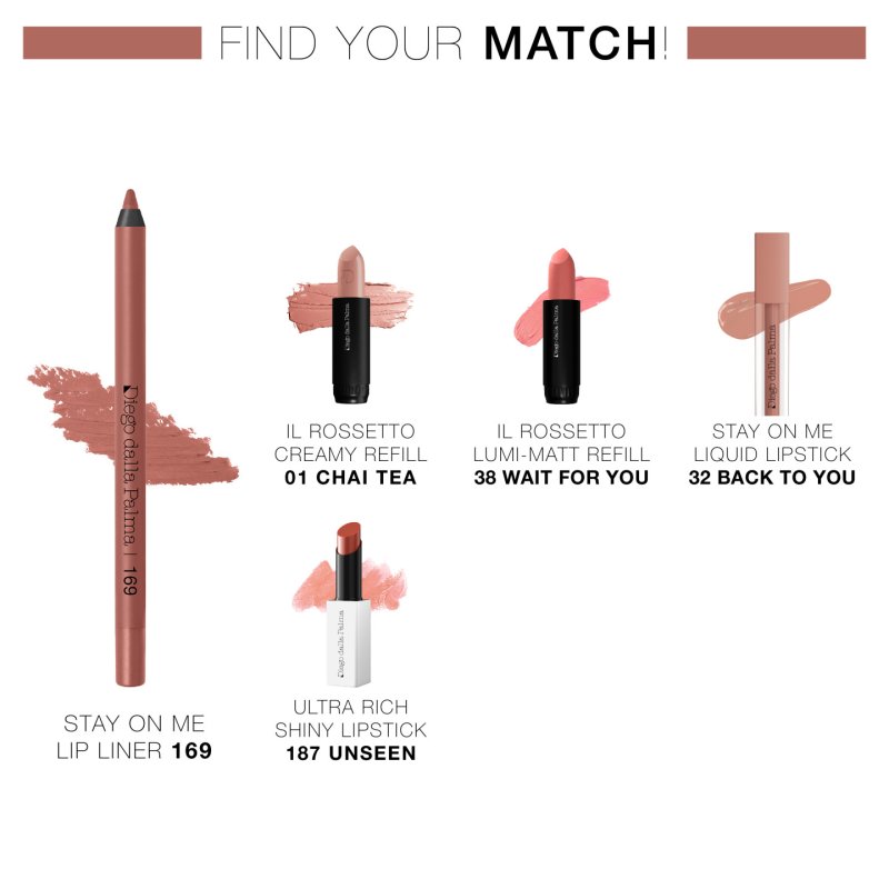 Diego dalla Palma Stay On Me Lip Liner 169 Honey 1.2g