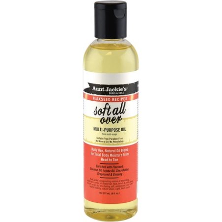 Aunt Jackie's Flaxseed Soft All Over Multi-Purpose Oil 237ml