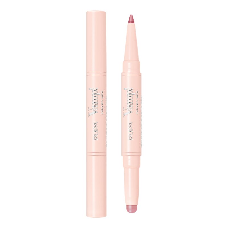 Pupa Milano Lip Pencil And Creamy Lipstick Duo Vamp! 019 Vibrant Rose