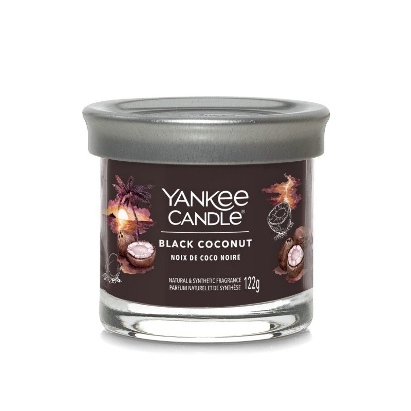 Yankee Candle 2654108E bougie en cire Rond Noix de coco Noir 1 pièce(s)