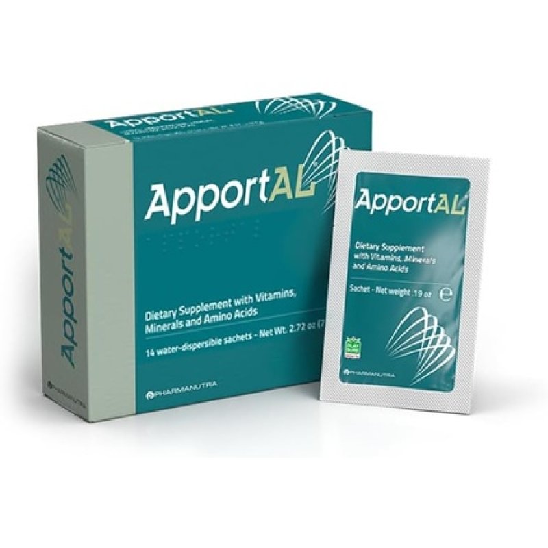PHARMANUTRA ApportAL Nutritional Supplement 14 Sachets 0.19oz Each