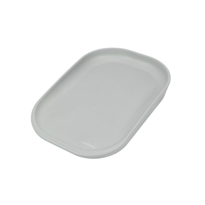 Babytrold - Changing Mat in moulded foam - Grey - 68 x 46.5 x 8 cm