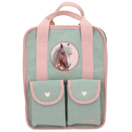 Miss Melody - Backpack ROMANTIC FIELDS - Sage Green