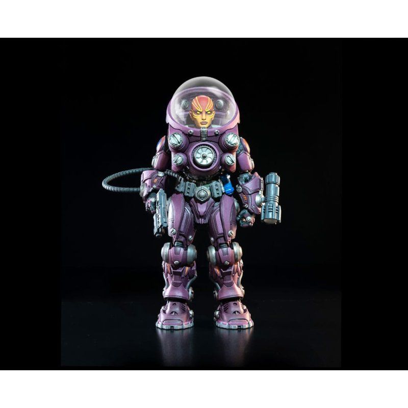 Cosmic Legions: OxKrewe Book One Thraxxon figurine Uularia Speer (Deluxe)