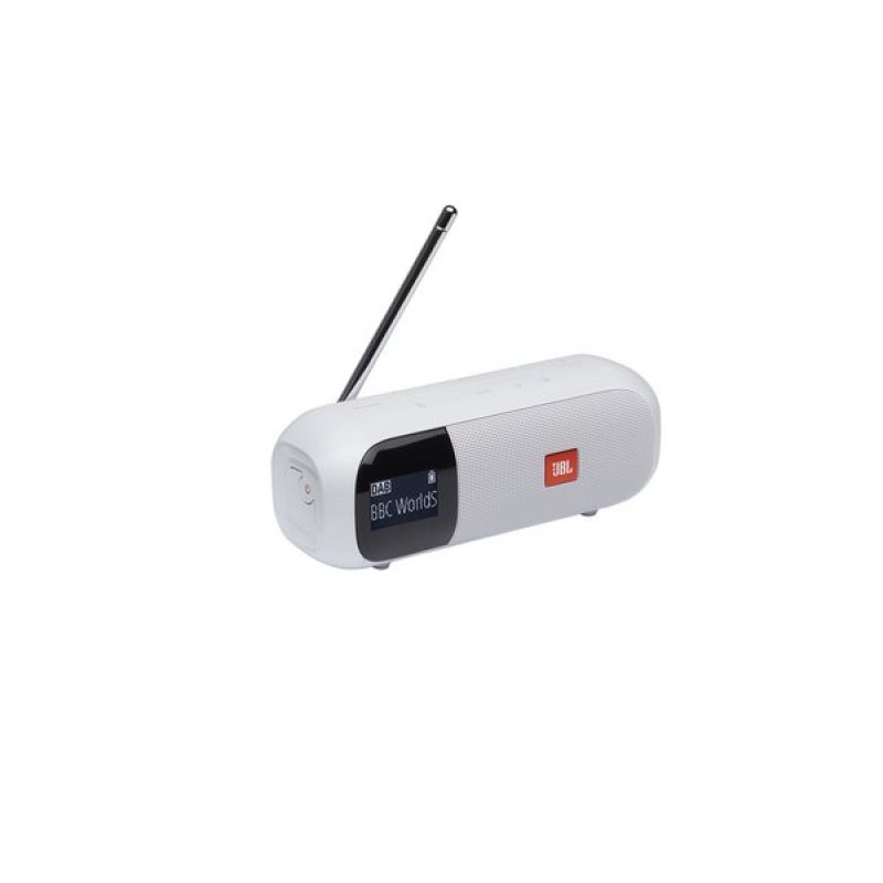 JBL Tuner 2 Portable Analogique et numérique Blanc