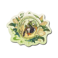Genshin Impact Tapis de souris Windblume's Breath Series Collei 25 cm
