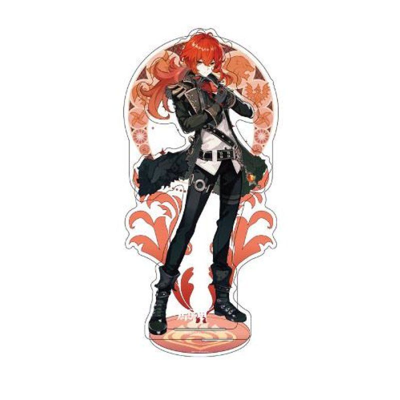 Genshin Impact figurine acrylique Mondstadt Theme Series Character Diluc 14 cm