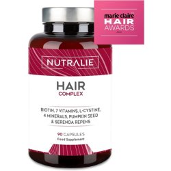 Hair Vitamins Hair Growth and Anti-Hair Loss with Biotin Zinc Selenium and L-Cysteine for Hair 90 Vegan Capsules