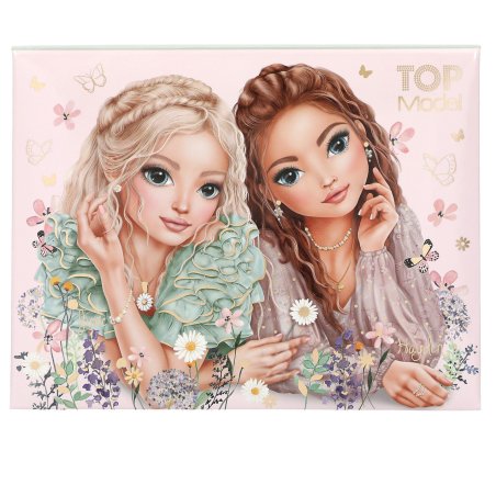 Topmodel - Stationery Box SUMMER FEELING - Soft Pink and Trendy Sage Green