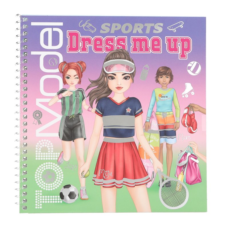 Topmodel - Dress Me Up Stickerbook Sports (413808)