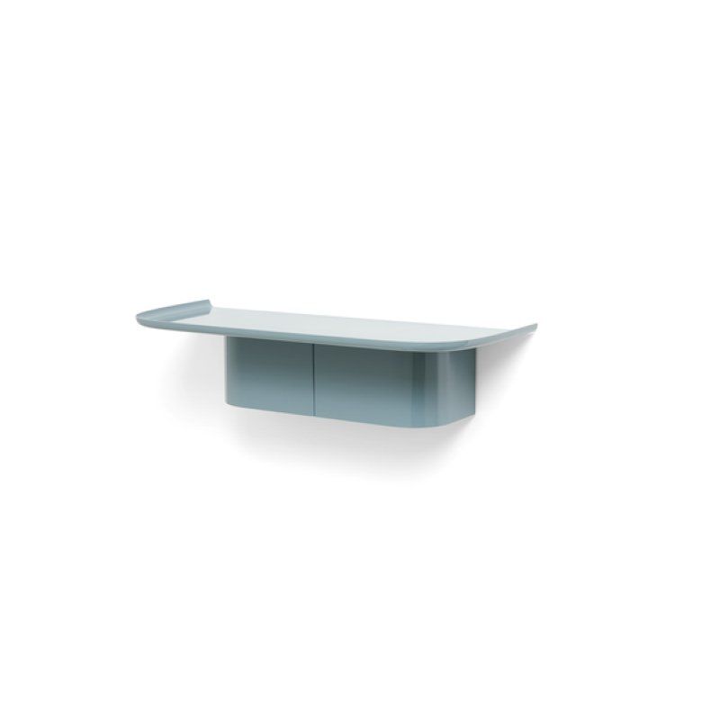HAY - Korpus Shelf 4 Hooks 60x25x14 cm (Sea Powder)